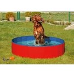 Karlie-Flamingo skládací bazén pro psy červeno/modrý 160 x 30 cm – Zboží Mobilmania