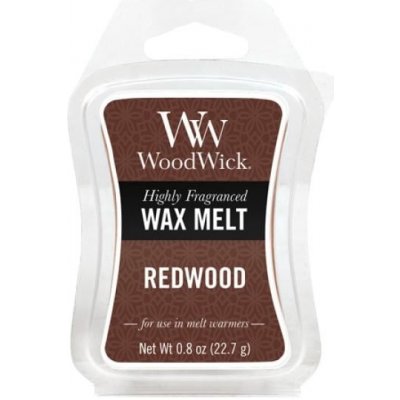 WoodWick vonný vosk do aromalampy Redwood Santalové dřevo 22,7 g – Zboží Dáma