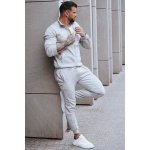 Dstreet světle šedá pánská tepláková souprava AX0732 – Zboží Mobilmania