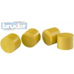 Bruder 2344 Balíky slámy sena kulaté 4 ks – Zboží Dáma