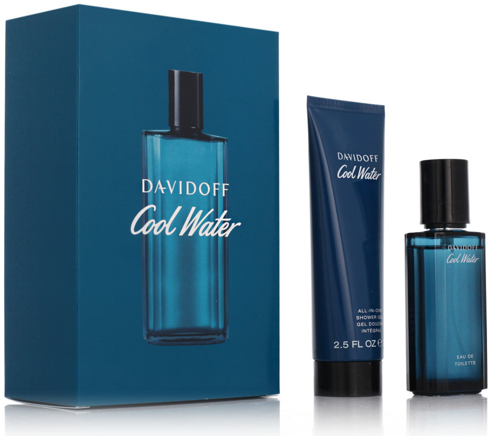 Davidoff Cool Water Man EDT 40 ml + sprchový gel 75 ml dárková sada