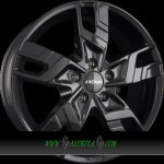 Ronal r64 7x17 5x108 ET46 black – Sleviste.cz