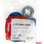 PAS-KAM Ťažný popruh 2500 kg, 35mm, 4 m zakončenie hák+hák – Hledejceny.cz