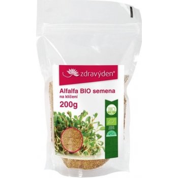 Zdravý den Alfalfa BIO – semena na klíčení 200g