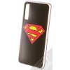 Pouzdro a kryt na mobilní telefon Samsung Pouzdro DC Comics Superman 002 TPU ochranné silikonové s motivem Samsung Galaxy A7 2018 černé