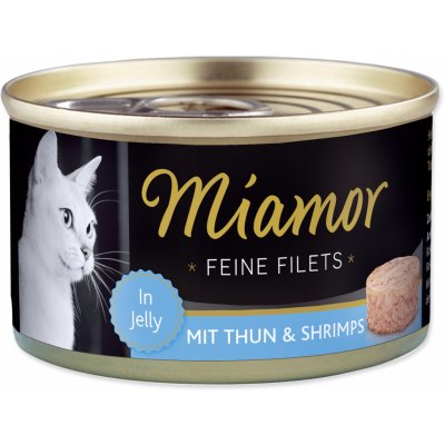 Miamor Feine Filets tuňák & krevety jelly 100 g – Hledejceny.cz