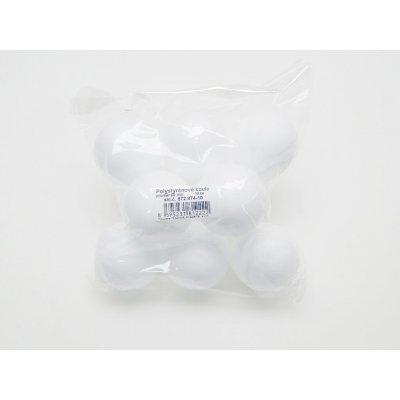 S&K Label Koule polystyrenová 60 mm bílá 10 ks 872874-10 2616