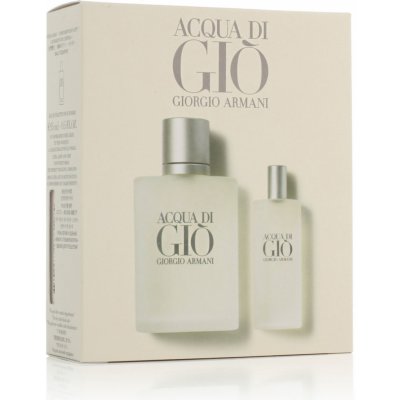 Armani Giorgio Acqua di Gio Pour Homme EDT 100 ml + EDT 15 ml M dárková sada – Zbozi.Blesk.cz