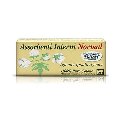 Vivicot tampóny 100% bavlna bez aplikátoru - Regular HA 20 ks – Zboží Dáma