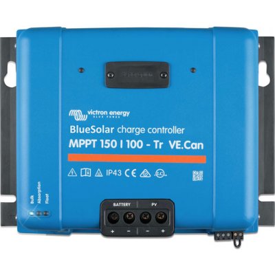 Victron BlueSolar 150/100-Tr VE.Can MPPT Solární regulátor, MPPT, 150V, 100A, účinnost 98%, VE.Can, VE.direct SCC115110420 – Zboží Mobilmania