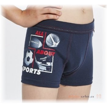 Cornette boxerky kids 701/98 Sport 2 granát