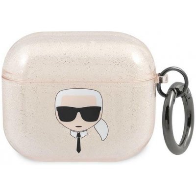 Karl Lagerfeld AirPods 3 cover Glitter Karl`s Head KLA3UKHGD