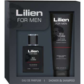 Lilien For Men Red Storm EDP 50 ml + sprchový gel 250 ml dárková sada