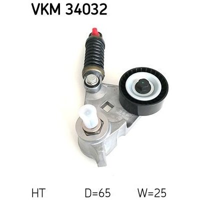 Napínák, žebrovaný klínový řemen SKF WYPRZEDA˝ VKM 34032 – Sleviste.cz