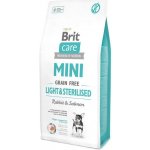 Brit Care Mini Grain-free Light & Sterilised Rabbit & Salmon 0,4 kg – Zbozi.Blesk.cz