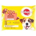 Pedigree zvěřina s mrkvi & kuřecí s jehněčím v želé 4 x 100 g – Zboží Mobilmania