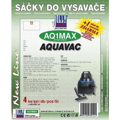 Jolly MAX AQ 1 (4+1ks) do vysav. AQUAVAC – Zbozi.Blesk.cz