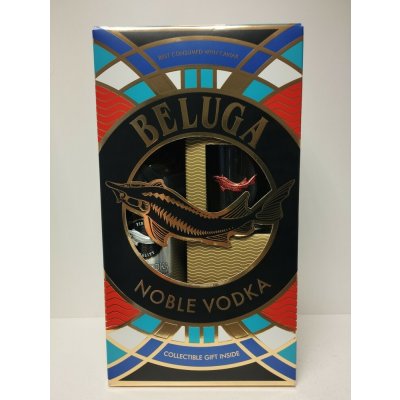 Vodka Beluga Noble Rocks 40% 0,7 l (dárkové balení 1 sklenice) – Hledejceny.cz