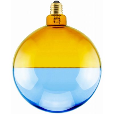 Segula 55124 LED Illusion Globe 188 2tones žlutá modrá E27 6 W (26 W) 260 Lm 1900 K – Hledejceny.cz