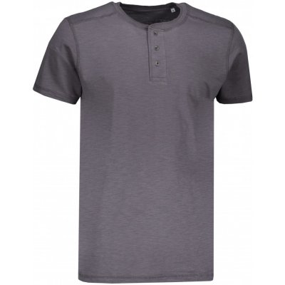 Stedman pánské tričko s knoflíčky Shawn Henley Slate Grey – Zboží Mobilmania