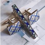 Knoflickarna.CZ manžetové knoflíčky s kravatovou sponou Florenci – Zboží Mobilmania