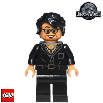 LEGO® 76959 Jurassic World Dr. Ian Malcolm - Partially Open Shirt with Pocket – Sleviste.cz
