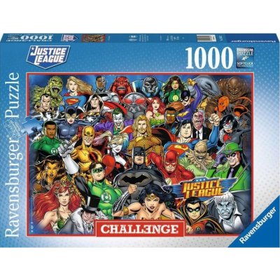 Ravensburger 168842 Challenge : DC Comics: Liga spravedlnosti 1000 dílků – Hledejceny.cz