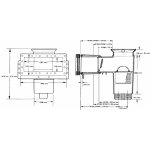 HAYWARD skimmer sání 400x200 mm – Zboží Dáma