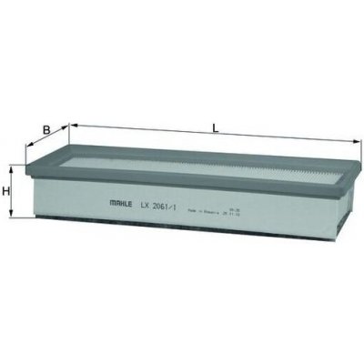 Vzduchový filtr MAHLE LX 2061/1 – Hledejceny.cz