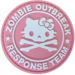 ARMED PATCHES PVC nášivka Zombie Outbreak Response Team, Pink Kitty – Zboží Dáma