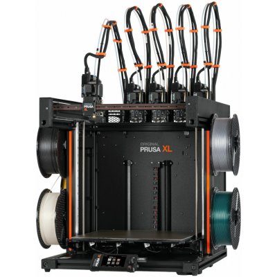Sestavená Original Prusa XL s pěti nástrojovými hlavami – Zboží Mobilmania