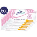Linteo Baby Soft & Cream vlhčené ubrousky 6 x 72 ks – Hledejceny.cz
