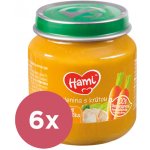 Hami Zelenina s krůtou 6 x 125 g – Sleviste.cz