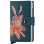 Secrid Miniwallet Stich modrá magnólie MSt-Magnolia Petrolio – Sleviste.cz