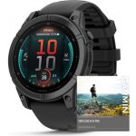 Garmin Fenix E 47mm Stainless Steel Slate Gray/Black 010-03025-01 – Zboží Mobilmania