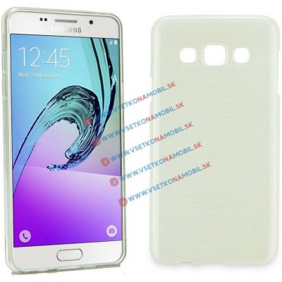 Pouzdro VSECHNONAMOBIL Silikonový obal Samsung Galaxy J1 2016 bílý BRUSH 822 – Zboží Mobilmania