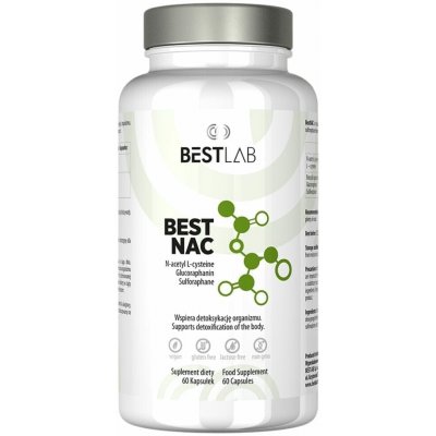 BestLab Best NAC 450 mg 60 kapslí – Hledejceny.cz