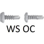 RAWLPLUG Šroub samovrtný WS pro spojování profilu, půlkulatá hlava - fosfátovaný Varianta: 3,5 x 9,5 mm. – Hledejceny.cz