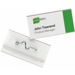 Jmenovka plastová DURABLE 30x60mm se zavíracím špendlíkem – Zboží Mobilmania