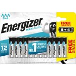 Energizer MAX Plus AAA 12 ks EM010 – Hledejceny.cz