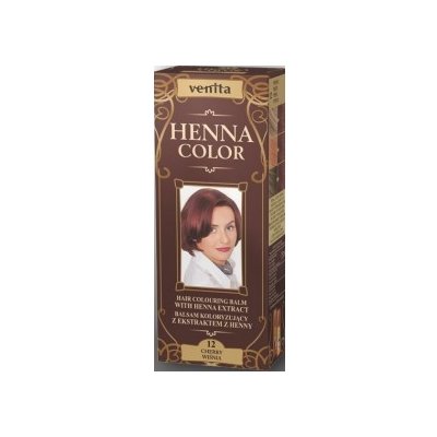 Venita Henna Color barvící balzám na vlasy 12 Cherry 75 ml