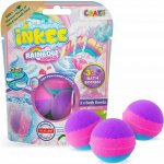 CRAZE INKEE Rainbow World – 3 bomby do koupele s vůní cukrové vaty – Sleviste.cz