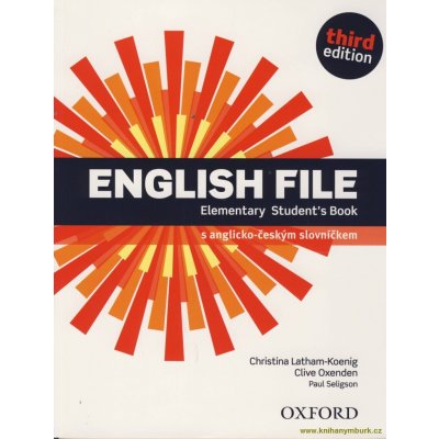 English File 3rd edition Elementary Student´s book česká edice - Christina Latham-Koenig – Zbozi.Blesk.cz