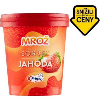Prima Mrož sorbet jahoda 460 ml – Zboží Dáma