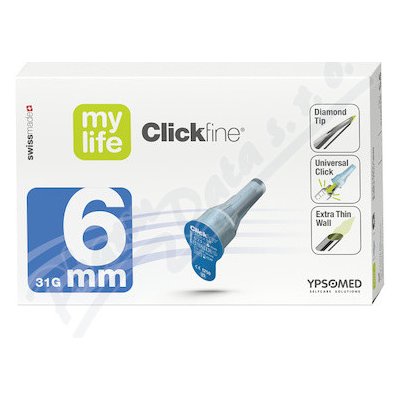 Mylife Clickfine univer.inzul.jehly 31Gx6 mm 100 ks – Zbozi.Blesk.cz