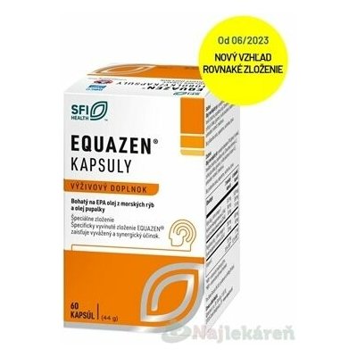Equazen Omega 3 + Omega 6 60 kapslí – Hledejceny.cz
