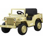 elektrické autíčko Willys s dálkovým ovládáním PA0263 černá – Zboží Mobilmania
