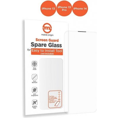 Mobile Origin Orange Screen Guard Spare Glass iPhone 14/13 Pro/13 SGA-SP-i14