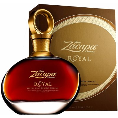 Ron Zacapa Royal Solera Gran Reserva Especial 45% 0,7 l (kazeta) – Zboží Mobilmania