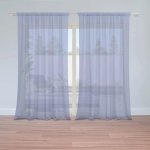 Záclony Fialově modrá: 2 ks - 150x250 cm - Sablio – Hledejceny.cz